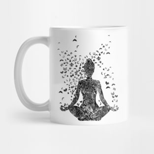 Mind and psychology, Rorschach, yoga Mug